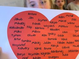 Andrzejki w klasach 1b i 1c